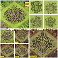 100 Maps Clash Of Clans Th.7 captura de pantalla 2