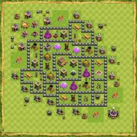 100 Maps Clash Of Clans Th.7 captura de pantalla 3