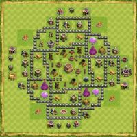 Base Plans war Coc Th 7,8 2016 скриншот 2