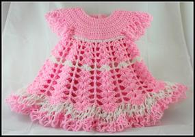 DIY Crochet Baby Dress Affiche