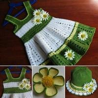 DIY Crochet Baby Dress स्क्रीनशॉट 1