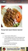 Resep Praktis Membuat Sate imagem de tela 2