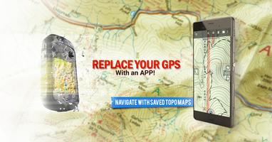 BackCountry navigateur GPS PRO Affiche