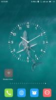 Modern Analog Clock Cartaz