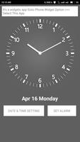 Modern Analog Clock imagem de tela 1