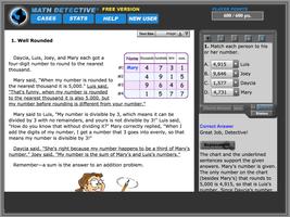 برنامه‌نما Math Detective® A1 (Free) عکس از صفحه