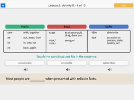 Word Roots Level 1 (Lite) 스크린샷 2