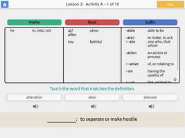 Word Roots Level 2 (Lite) capture d'écran 1