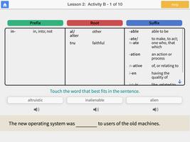 Word Roots Level 2 (Lite) screenshot 2