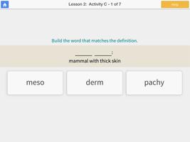 Word Roots Level 3 (Lite) скриншот 3
