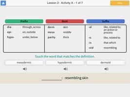 Word Roots Level 3 (Lite) скриншот 1