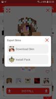 برنامه‌نما Skins Packs for Minecraft PE عکس از صفحه