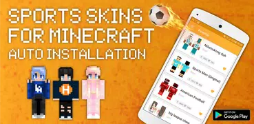 Sport Skins for Minecraft PE