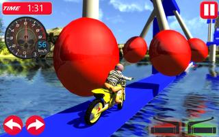 Bike-Rennen Stunts Plakat