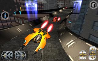 hemel ruimte racing kracht 3d-poster