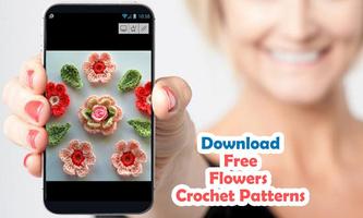 Crochet Flowers with patterns ポスター