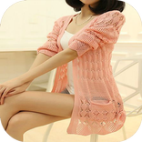 crochet women cardigan