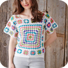 crochet sweater patterns icône