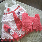 Haak baby Dress-icoon