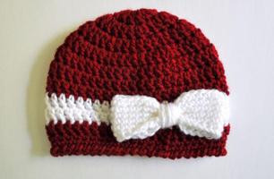 Crochet Baby Hat Patterns Affiche