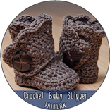 Crochet Pattern Baby Slippers