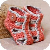 Crochet Booties Idea icon