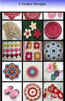 crochet designs پوسٹر