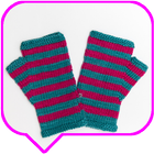Crochet Fingerless Gloves icon
