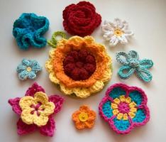 Crochet Flower Patterns poster
