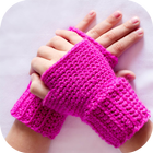 かぎ針編みの手袋のアイデア アイコン