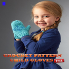 Icona Crochet Pattern Child Gloves