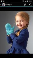 Poster Crochet Pattern Child Gloves