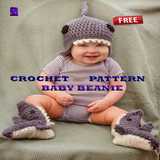 آیکون‌ Crochet Pattern Baby Beanie