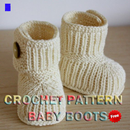 APK Crochet Pattern Baby Boots