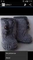 Crochet Pattern Baby Slippers capture d'écran 2