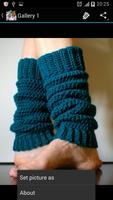 Crochet Pattern Leg Warmers اسکرین شاٹ 2