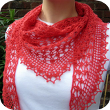 crochet shawl designs icône