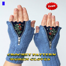 APK Crochet Pattern Woman Gloves