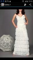 Crochet Pattern Wedding Dress Affiche