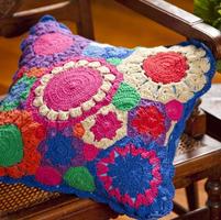 Crochet Pillow Ideas poster