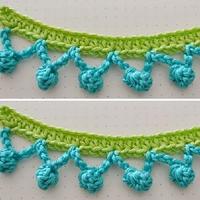 crochet stitches Affiche