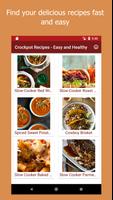 Crockpot Recipes - Easy & Healthy poster