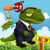 Crocodile Business Man icône