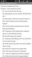 Christian Handbook of Q & A screenshot 1