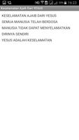 1 Schermata Keselamatan Ajaib Dari YESUS