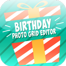 Birthday Photo Grid Editor APK