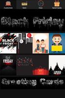 Black Friday Greeting Cards poster