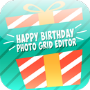 Happy Birthday Photo Grid Editor APK