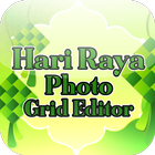 Hari Raya Photo Grid Editor ikona