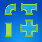 Crazy Pipes Puzzle 2D आइकन